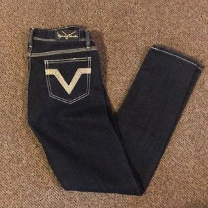 Vigoss dark denim skinny jeans